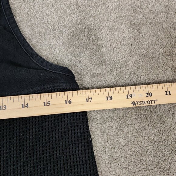Nike Women’s Tank Top Size S Black Mesh Logo Athleisure Lightweight Activewear - Picture 5 of 6